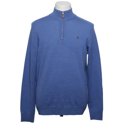 Trui (Blauw) van Morris Merinowol