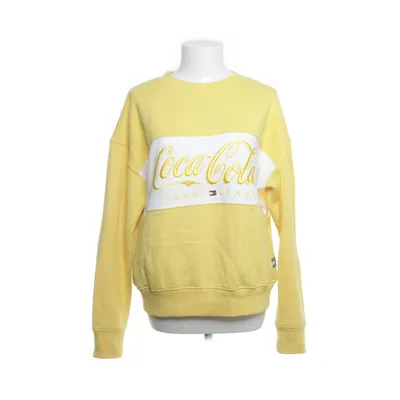 Collegetröja (Gul, Vit) från Tommy Hilfiger Jeans x Coca Cola Bomull, Polyester