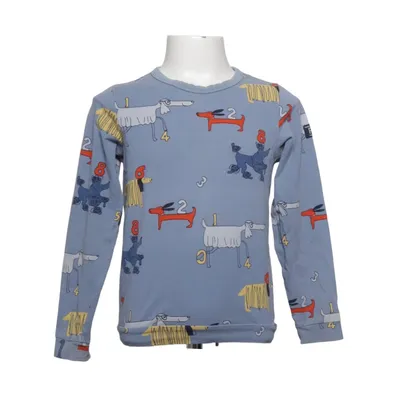 Long sleeve T-shirt (Blue, Multicolored) from Polarn O. Pyret Cotton, Elastane