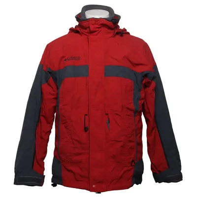 Allvädersjacka (Röd, Grå) från Columbia Polyamid, Polyester