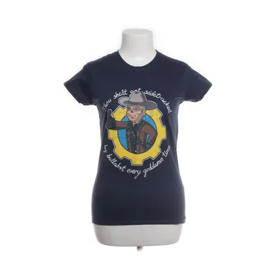 T-shirt (Blauw, Meerkleurig) van Gildan Katoen