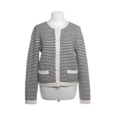 Cardigan (Wit, Zwart) van Uniqlo Acryl, Katoen, Polyester