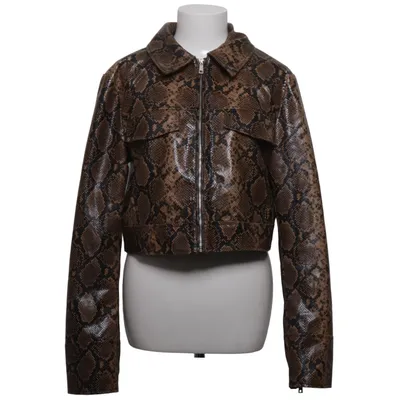 Overshirt (Bruin, Zwart) van Zara Polyester, Polyurethaan