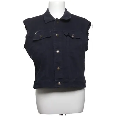 Denim vest (Black) from DKNY Cotton, Elastane