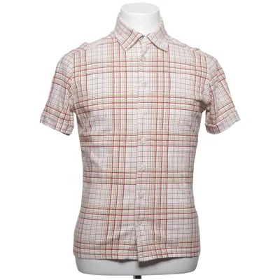 Short sleeve shirt (White, Red, Beige) from Conwell Cotton