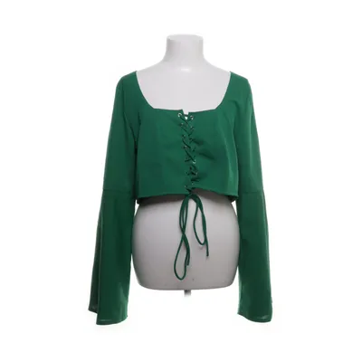 Crop top (Groen) van Saint Genies Polyester, Elastaan