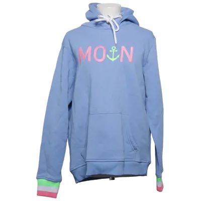 Hoodie (Blue, Multicolored) from Zwillingsherz Cotton, Polyester