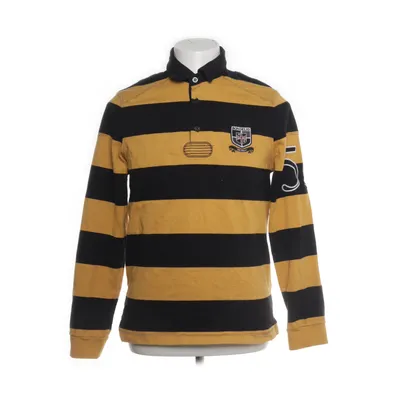 Rugby shirt (Zwart, Geel) van Bondelid Katoen