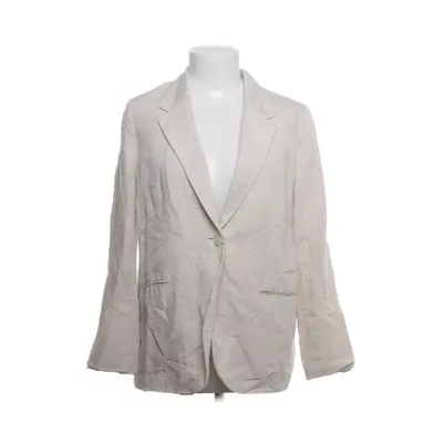 Blazer (Beige) from H&M Linen, Viscose, Polyester