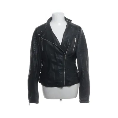 Biker jacket (Black) from King of Fashion Polyester
