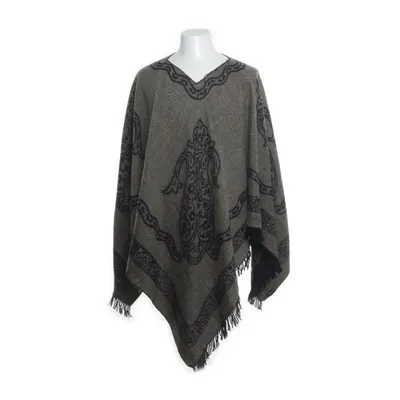Poncho (Blauw, Meerkleurig)