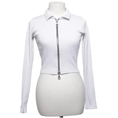 Cardigan (Blanc) de The Ragged Priest Coton, Élasthane