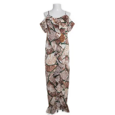 Maxikjole (Hvid, Flerfarvet) fra Boohoo Polyester
