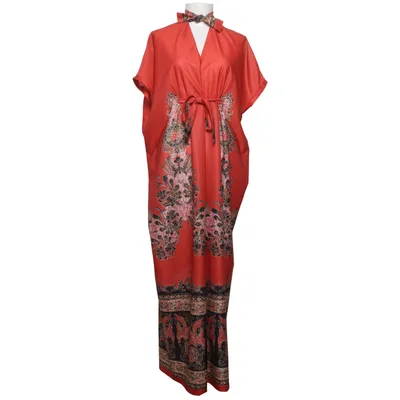Kaftan (Röd, Flerfärgad) från Ripa