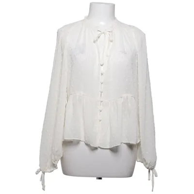 Bluse (Hvid) fra Zara Polyester