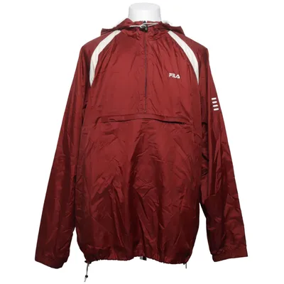 Anorak (Rood, Wit) van Fila Polyamide, Polyester
