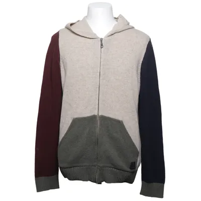 Hoodie (Beige, Multicolored) from Billabong Acrylic, Wool