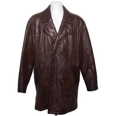 Leather jacket (Brown) from Lotta Design of Sweden Leather