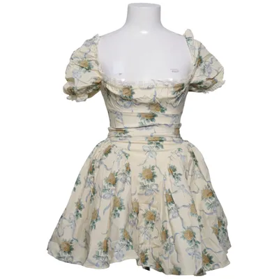 Cocktail dress (Beige, Multicolored) from House of CB Cotton, Elastane, Polyamide
