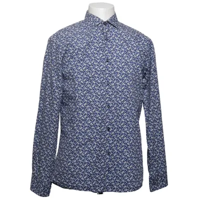 Chemise (Bleu, Blanc) de Oscar of Sweden Coton