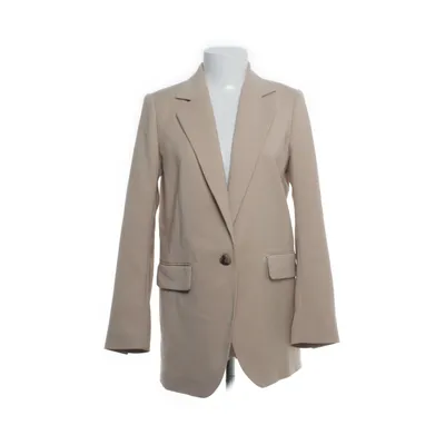 Kavaj (Beige) från H&M Polyester, Viskos, Elastan