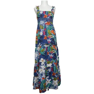 Robe longue (Bleu, Multicolore) de Mango Casual Sportswear Viscose