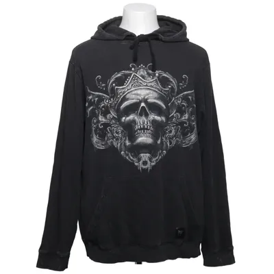 Sweat à capuche (Gris) de Black Premium Coton, Polyester