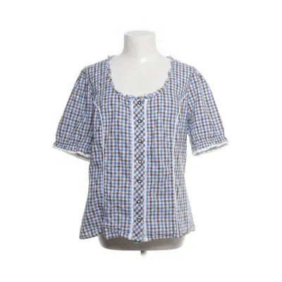 Top (Blue) from Fuchs Trachtenmoden Cotton