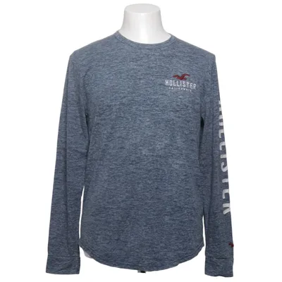 Lange mouwen shirt (Blauw) van Hollister Katoen, Polyester