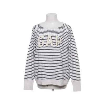 Collegetröja (Vit, Svart) från Gap Bomull, Polyester