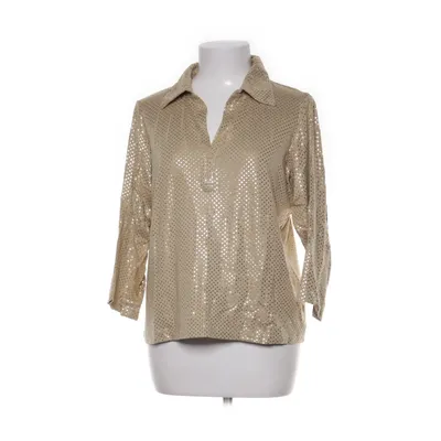 Blus (Beige, Flerfärgad) från Toffs Elastan, Viskos