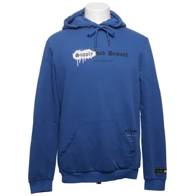 Sweat à capuche (Bleu) de Supply & Demand Coton, Polyester