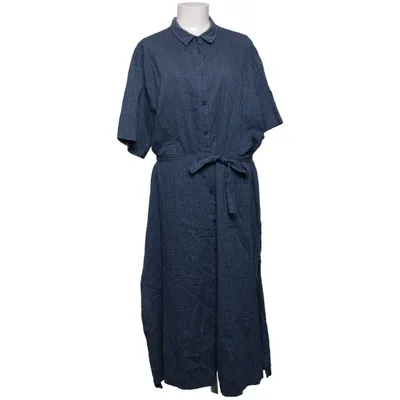Shirt dress (Blue, White) from Thinking Mu Organic cotton