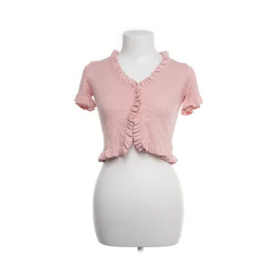 Crop top (Roze) van Chiquelle Katoen, Elastaan