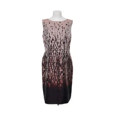 Kjole (Brun, Beige) fra Hugo Boss Bomuld, Polyester, Viscose