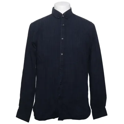 Shirt (Blue) from Premium by Jack & Jones Cotton
