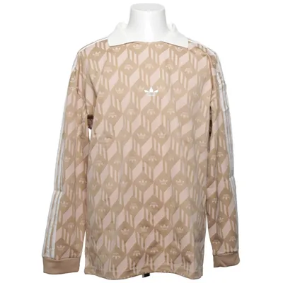Sweatshirt (Beige, Hvid) fra Adidas Originals Elastan, Polyester