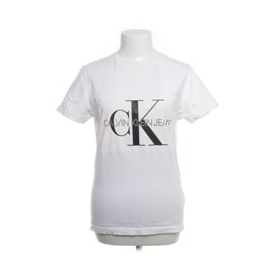 T-shirt (Wit) van Calvin Klein Jeans Katoen