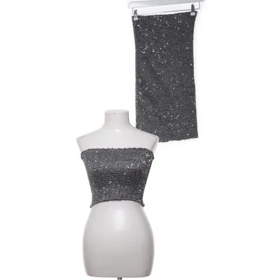 Ensemble (Argent, Noir, Gris) de Review Fibre métallique, Nylon