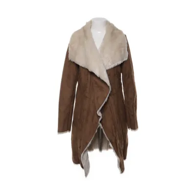Veste en peau de mouton retournée (Marron, Blanc) de Heart & Soul Polyester