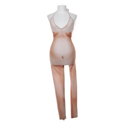 Buksedragt (Beige) fra Fashion Nova