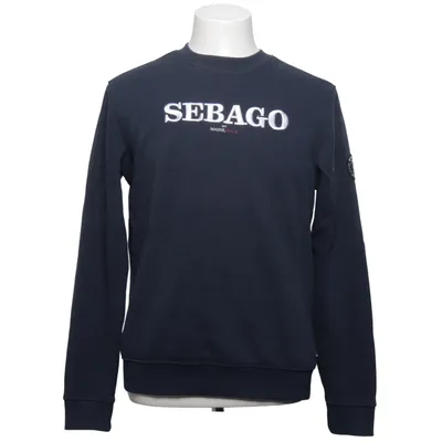 Collegetröja (Blå) från Sebago Bomull, Polyester