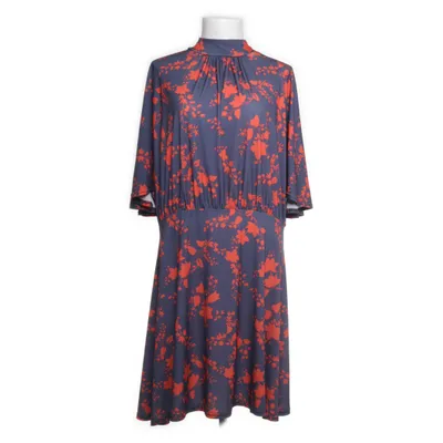 Klänning (Blå, Röd) från Ellos Elastan, Polyester