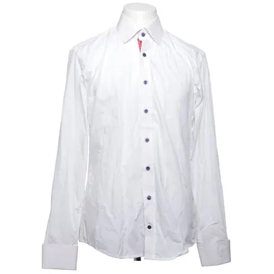 Chemise (Blanc, Rouge) de Tailor Store Coton