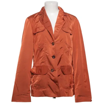 Blazer (Orange) from Orwell Acetate, Polyester