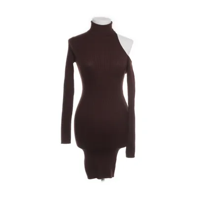Turtleneck dress (Brown) from Bershka