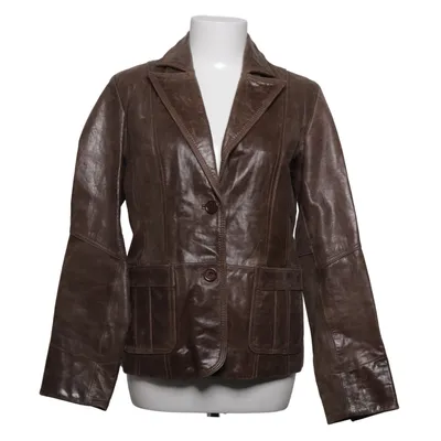 Veste en cuir (Marron) de Priory Cuir, Polyester