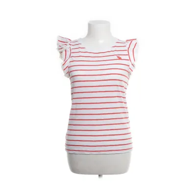 Top (Wit, Rood) van Abercrombie & Fitch Katoen, Polyester