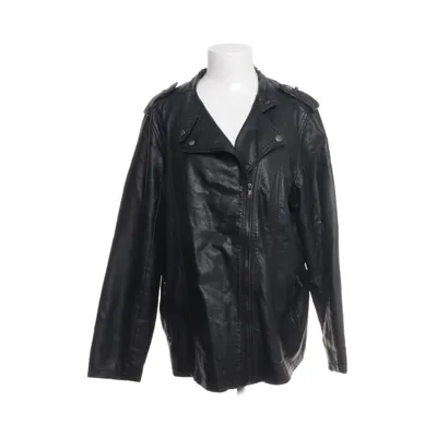 Bikerjakke (Sort) fra Janina Polyurethan, Viscose