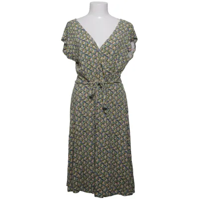Robe portefeuille (Beige, Bleu, Vert, Multicolore) de King Louie Élasthane, Viscose